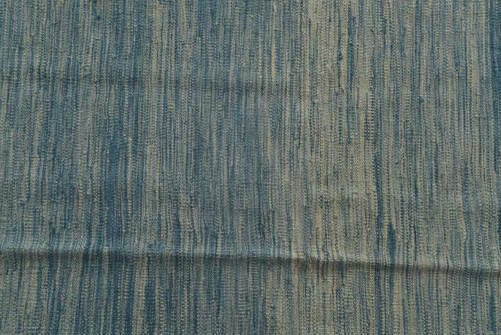 6' 7 x 9' 10 Hand Woven Kilim Modern Wool Rug