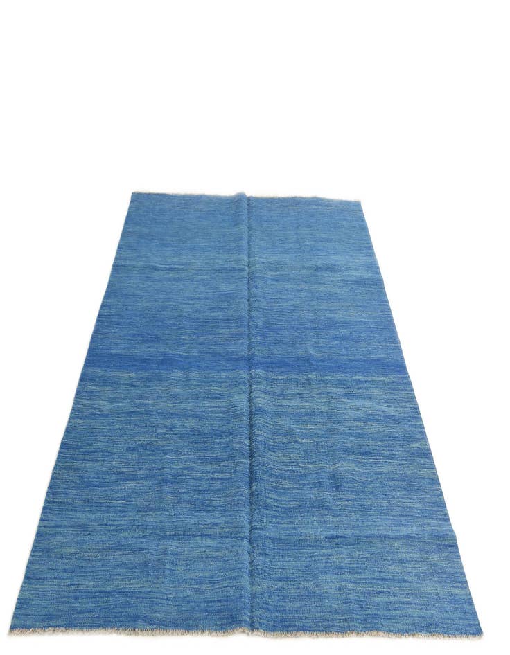 Detail image of 5' 2 x 6' 8  Hand Woven Kilim Modern Wool Rug