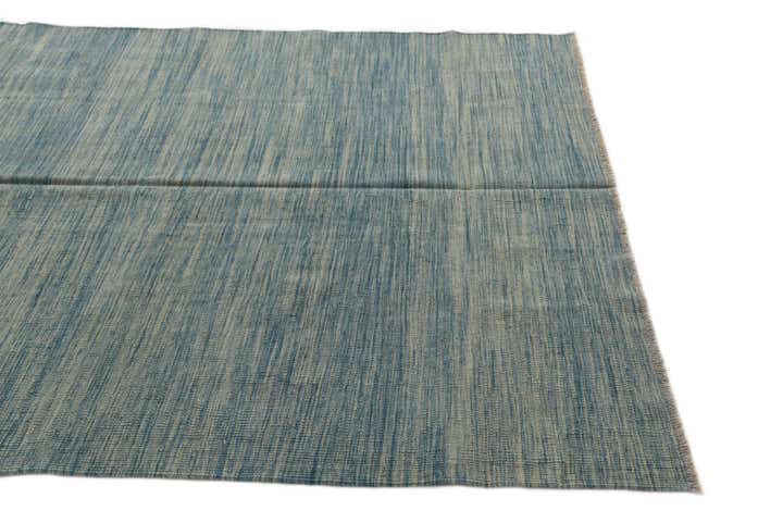 5' x 6' 8 Hand Woven Kilim Modern Wool Rug
