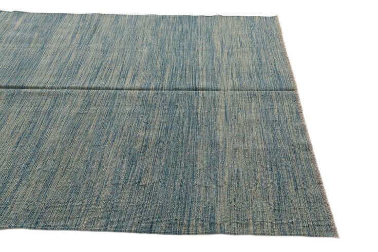 Detail image of 5' x 6' 8 Hand Woven Kilim Modern Wool Rug