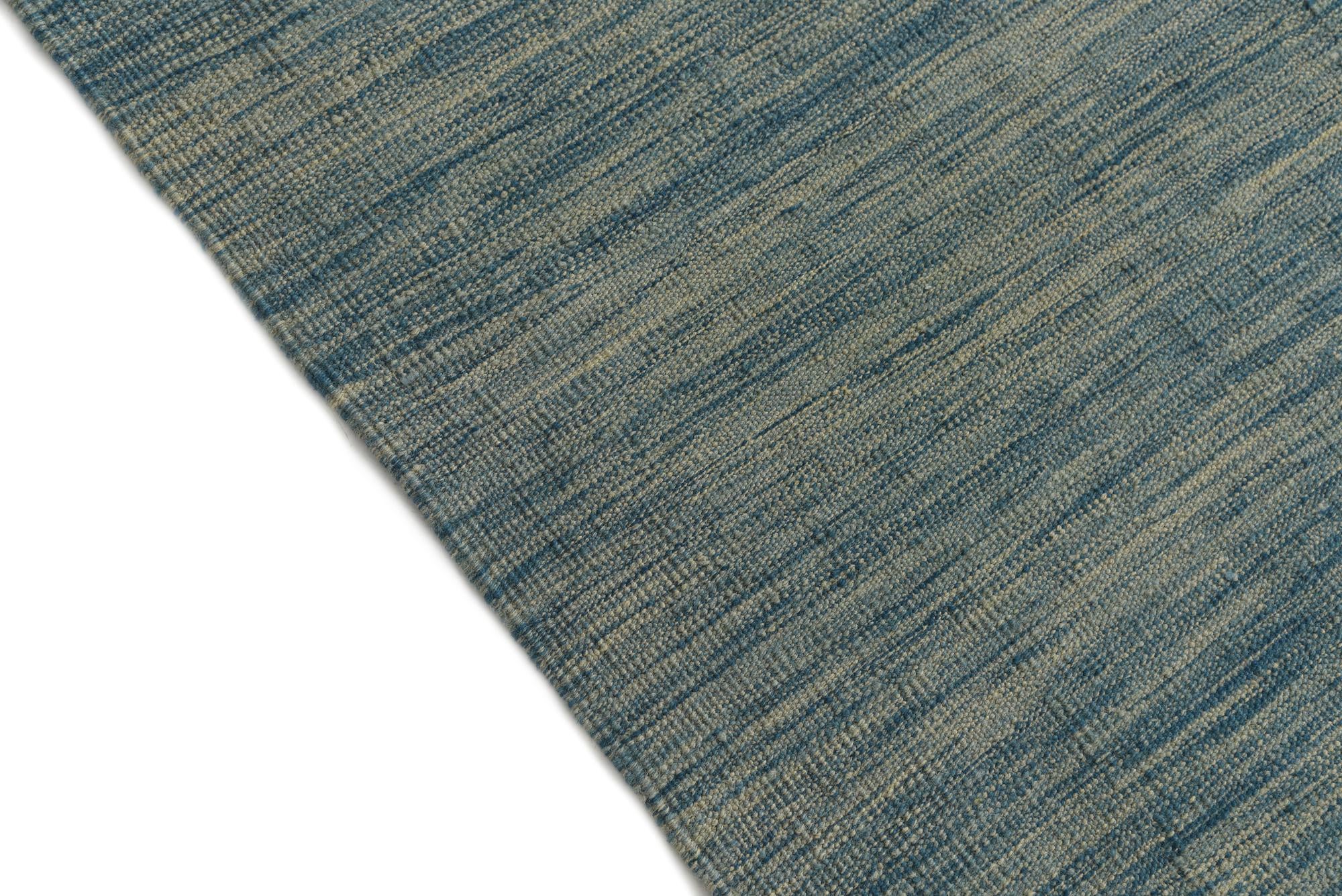 5' x 6' 8 Hand Woven Kilim Modern Wool Rug
