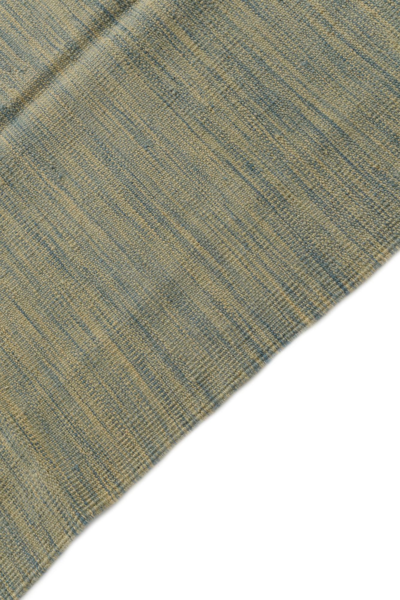 6' 6 x 10' Hand Woven Kilim Modern Wool Rug