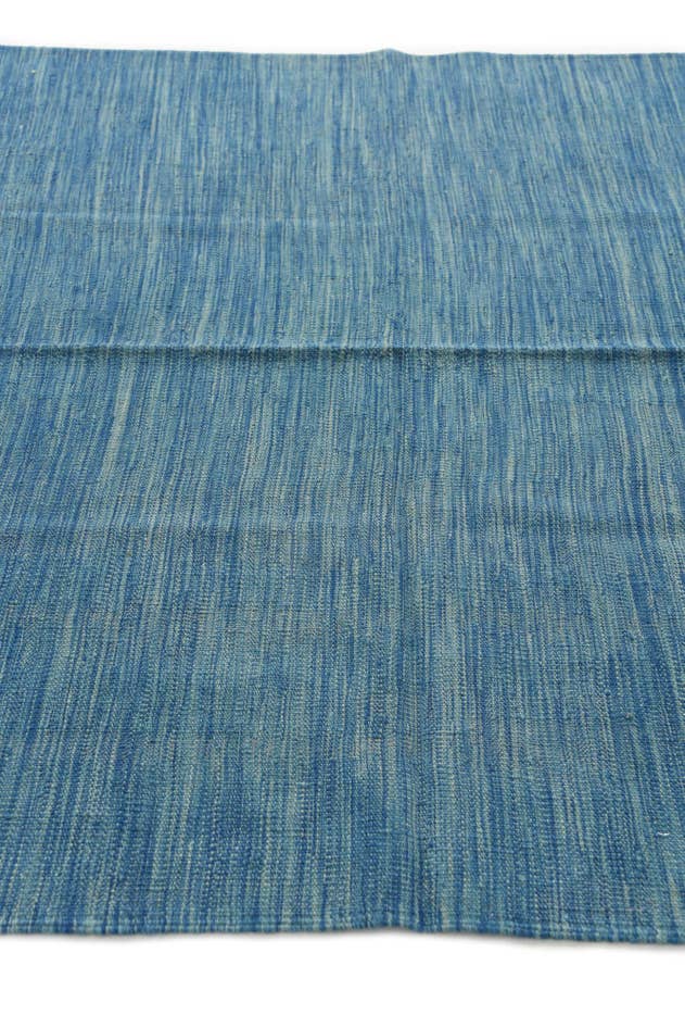 Detail image of 5' x 6' 8 Hand Woven Kilim Modern Wool Rug