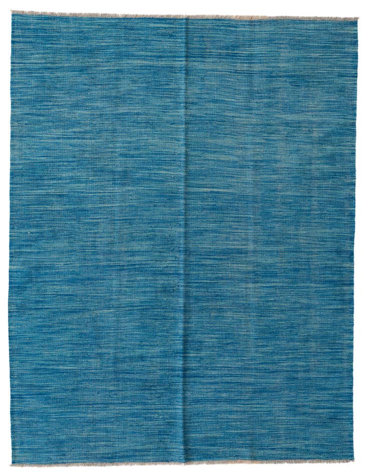 Detail image of 5' x 6' 8 Hand Woven Kilim Modern Wool Rug