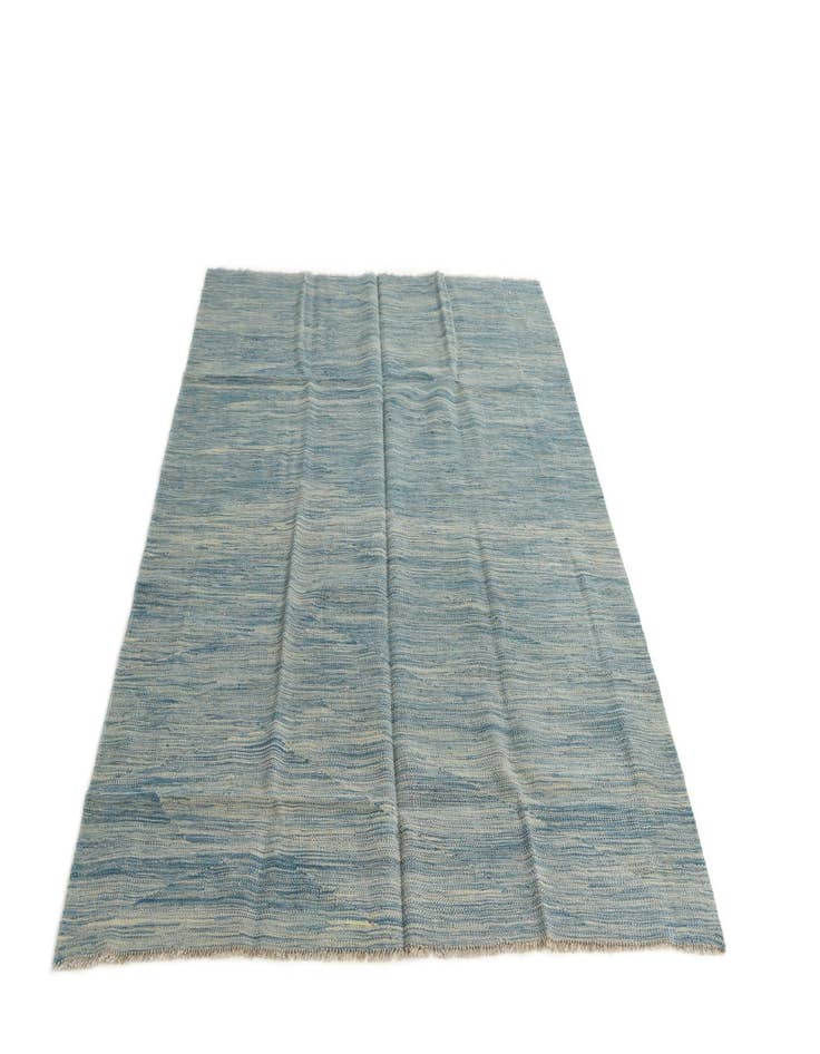 Detail image of 5' x 6' 6  Hand Woven Kilim Modern Wool Rug