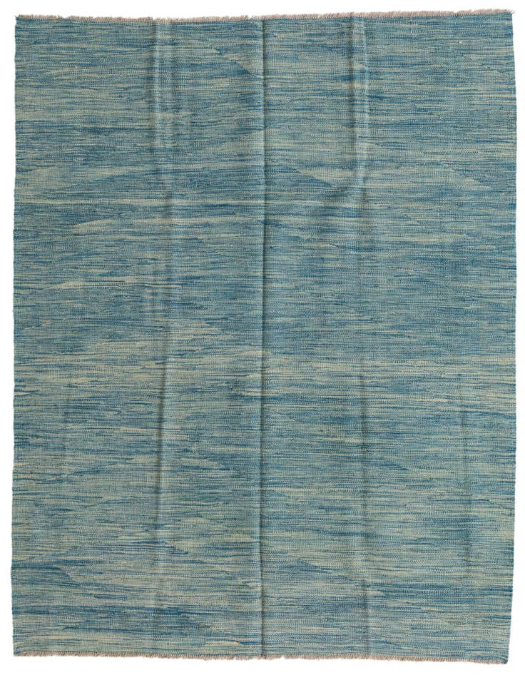 Detail image of 5' x 6' 6 Hand Woven Kilim Modern Wool Rug