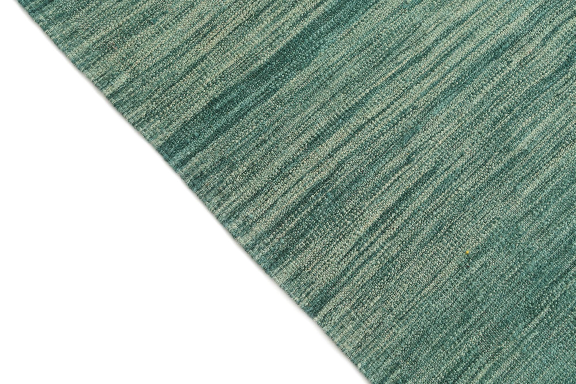 4' 7 x 6' 7 Hand Woven Kilim Modern Wool Rug