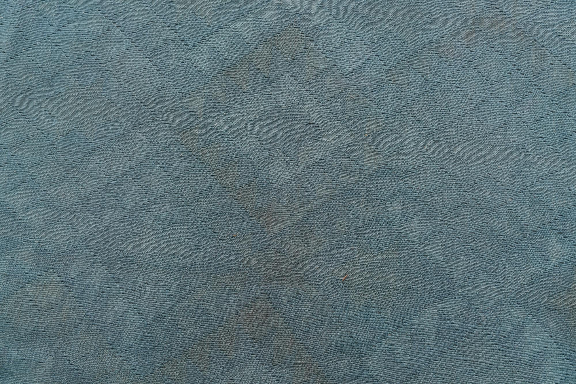 8' 1 x 9' 8 Hand Woven Kilim Modern Wool Rug