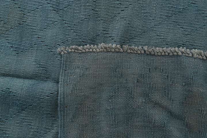 8' 1 x 9' 8 Hand Woven Kilim Modern Wool Rug