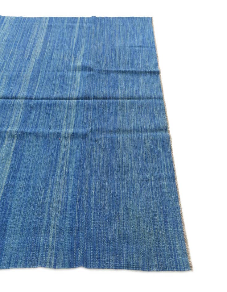 Detail image of 5' 9 x 8'  Hand Woven Kilim Modern Wool Rug