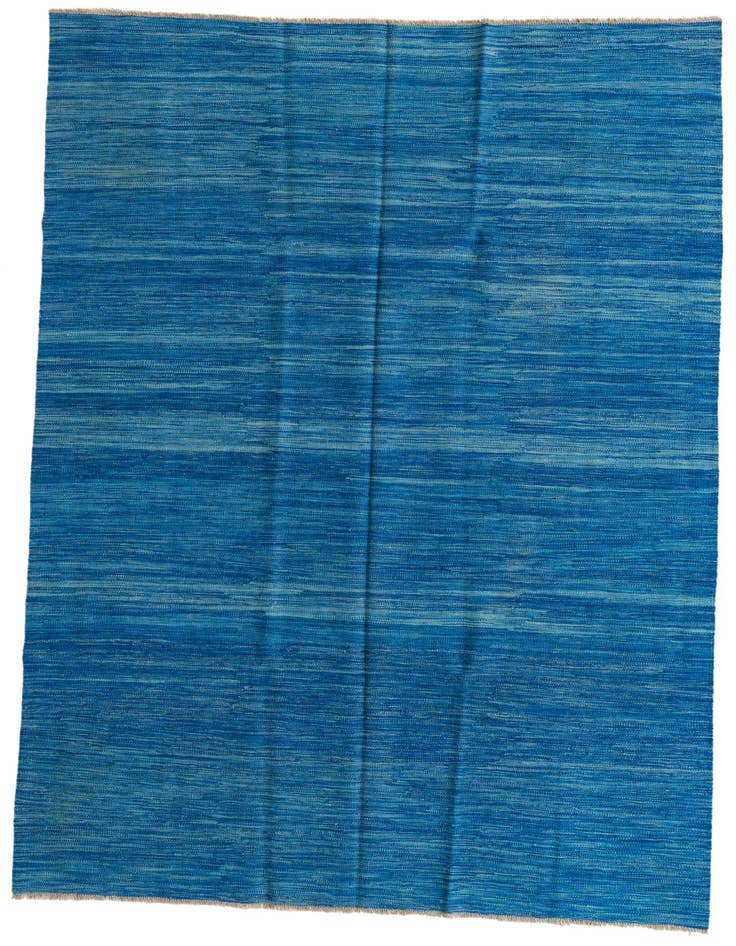 Detail image of 5' 9 x 8' Hand Woven Kilim Modern Wool Rug