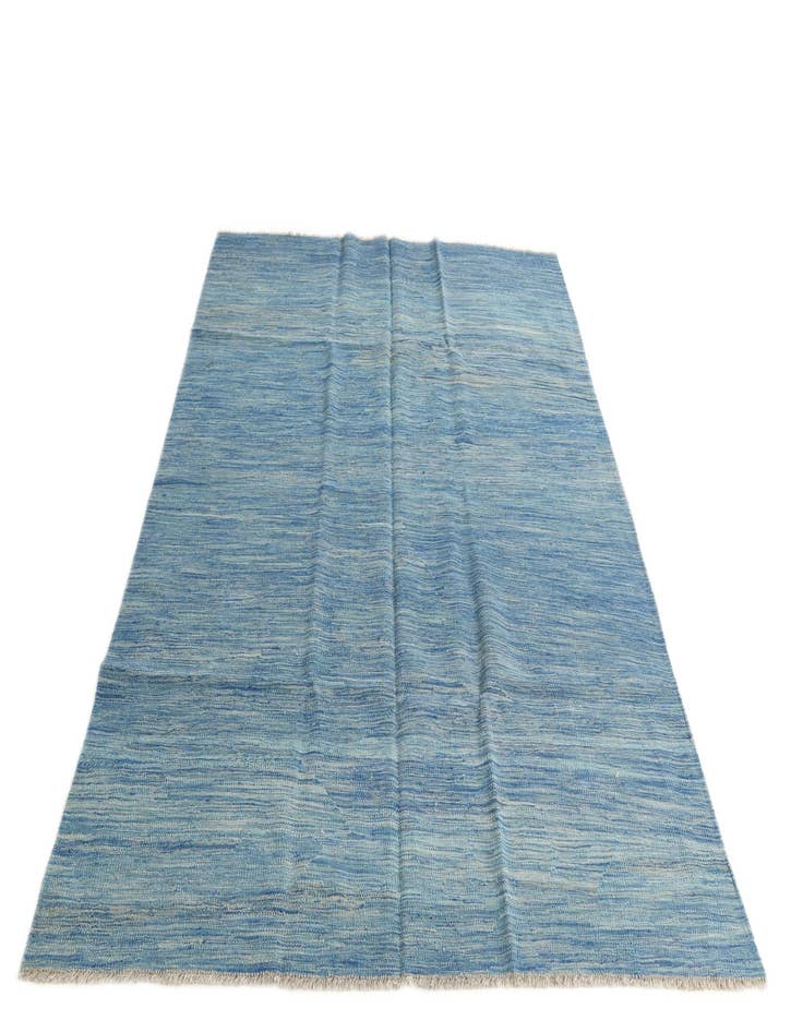 Detail image of 5' 7 x 7' 9  Hand Woven Kilim Modern Wool Rug