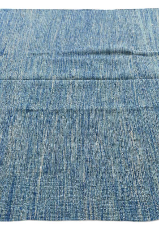 5' 7 x 7' 9 Hand Woven Kilim Modern Wool Rug