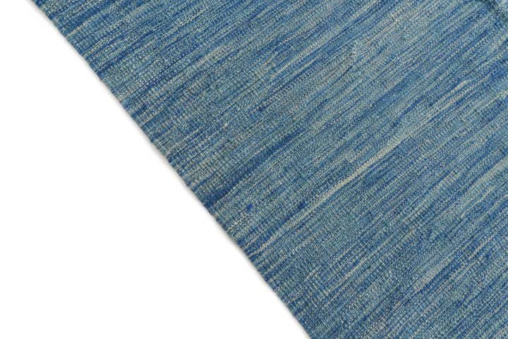 5' 7 x 7' 9 Hand Woven Kilim Modern Wool Rug