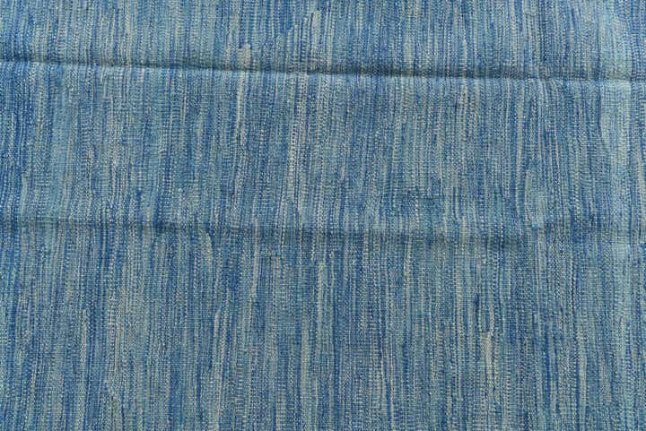 5' 7 x 7' 9 Hand Woven Kilim Modern Wool Rug