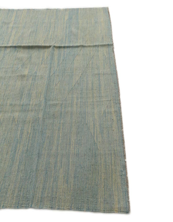 Detail image of 5' 4 x 8'  Hand Woven Kilim Modern Wool Rug