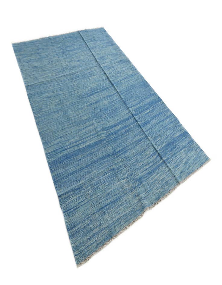 Detail image of 5' 5 x 8'  Hand Knotted Kilim Modern Wool Rug