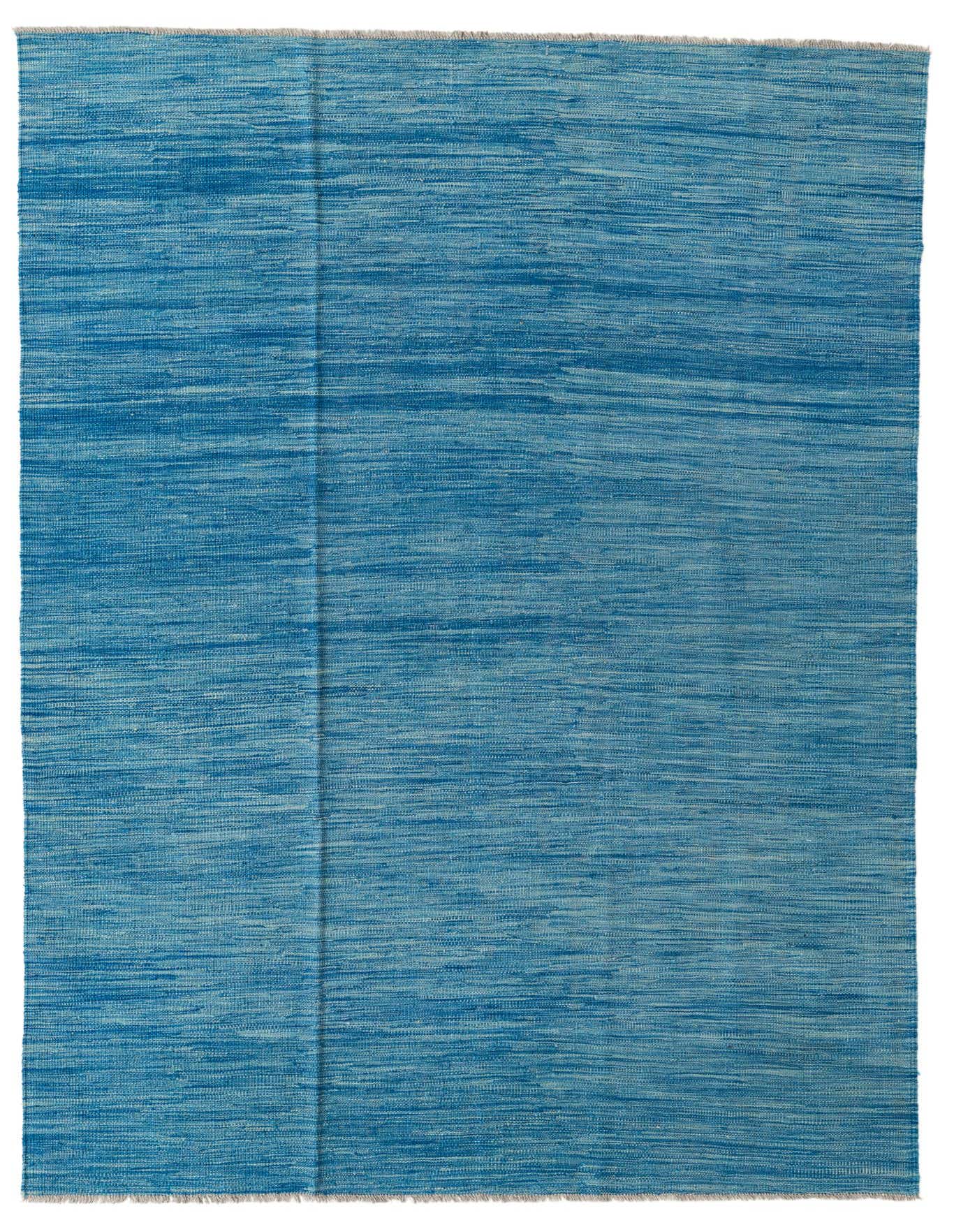 5' 5 x 8' Hand Knotted Kilim Modern Wool Rug