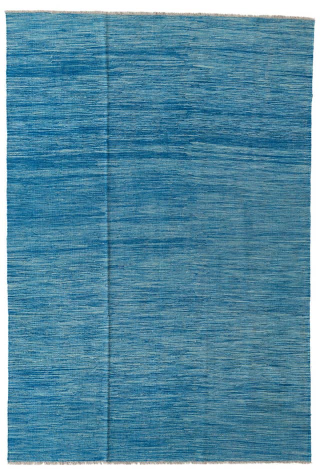 Detail image of 5' 5 x 8' Hand Knotted Kilim Modern Wool Rug