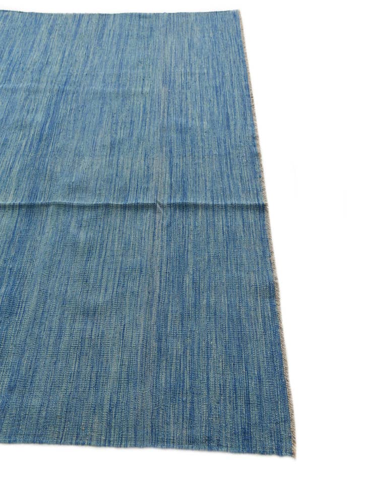 Detail image of 5' 9 x 8'  Hand Woven Kilim Modern Wool Rug