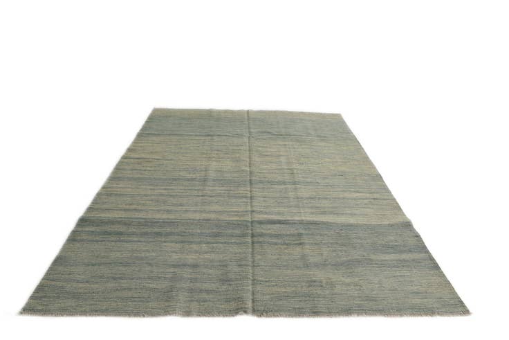 Detail image of 6' x 8' Hand Woven Kilim Modern Wool Rug