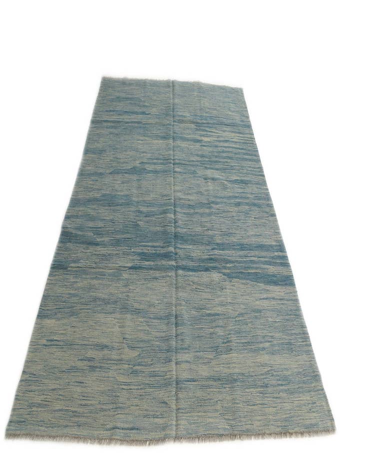 Detail image of 5' 6 x 8'  Hand Woven Kilim Modern Wool Rug