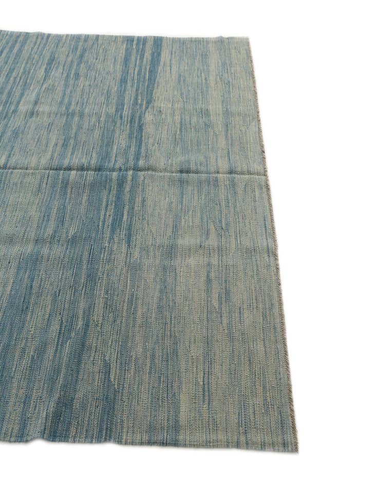 Detail image of 5' 6 x 8'  Hand Woven Kilim Modern Wool Rug