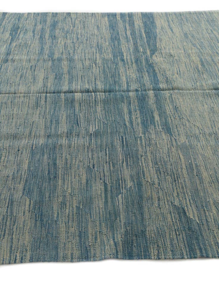 Detail image of 5' 6 x 8'  Hand Woven Kilim Modern Wool Rug