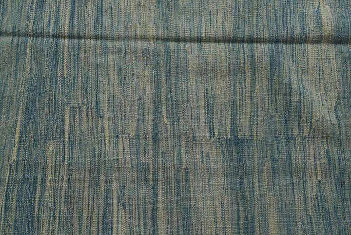 5' x 6' 6 Hand Woven Kilim Modern Wool Rug