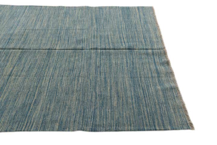 5' x 6' 7 Hand Woven Kilim Modern Wool Rug