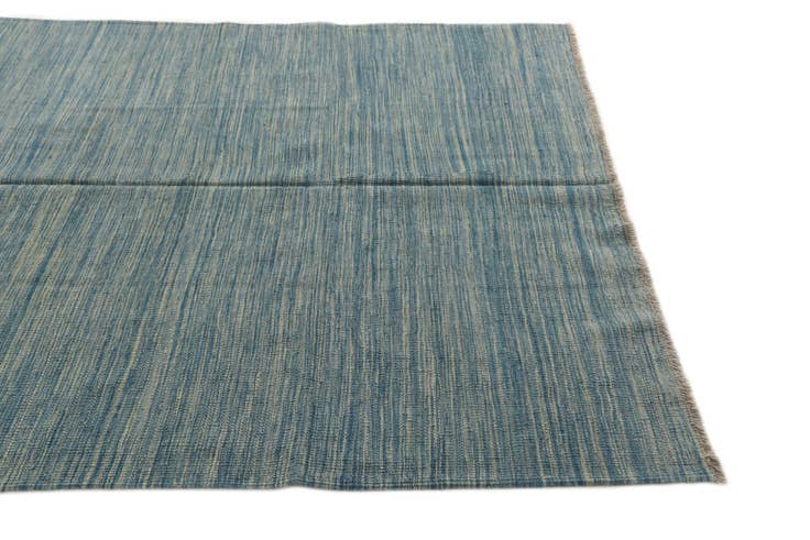Detail image of 5' x 6' 7 Hand Woven Kilim Modern Wool Rug