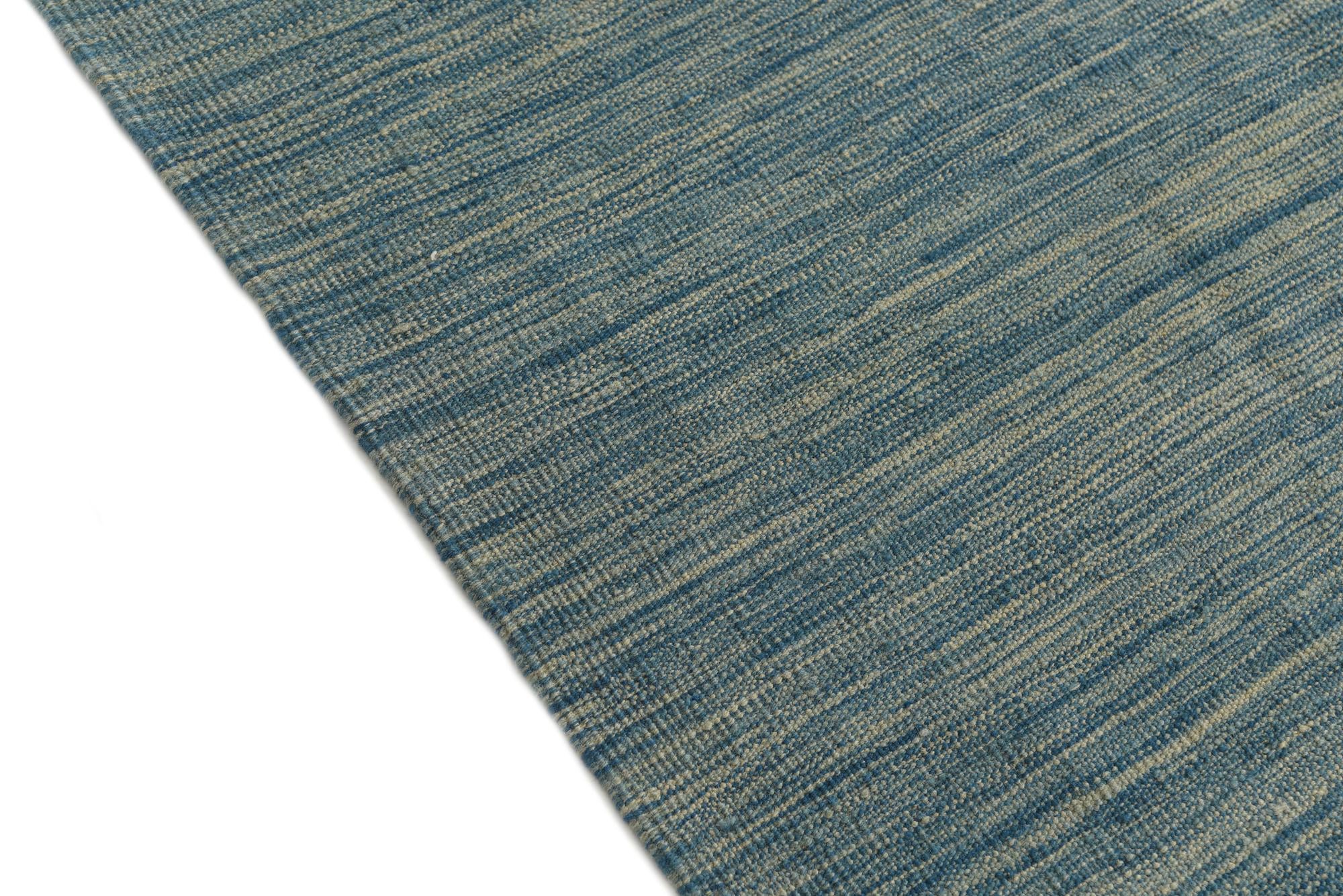5' x 6' 7 Hand Woven Kilim Modern Wool Rug
