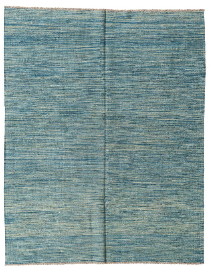 Detail image of 5' x 6' 7 Hand Woven Kilim Modern Wool Rug