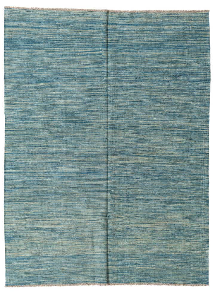 5' x 6' 7 Hand Woven Kilim Modern Wool Rug