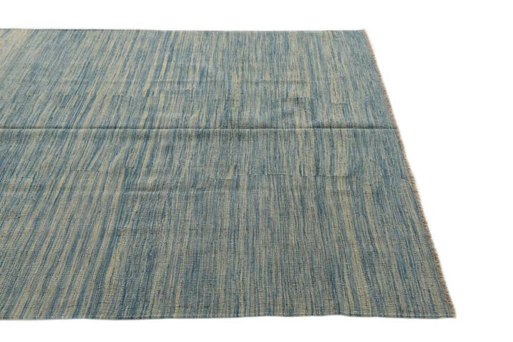 Detail image of 5' x 6' 6 Hand Woven Kilim Modern Wool Rug
