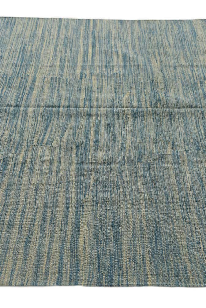 5' x 6' 6 Hand Woven Kilim Modern Wool Rug
