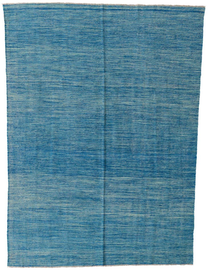 Detail image of 5' 7 x 8' Hand Woven Kilim Modern Wool Rug