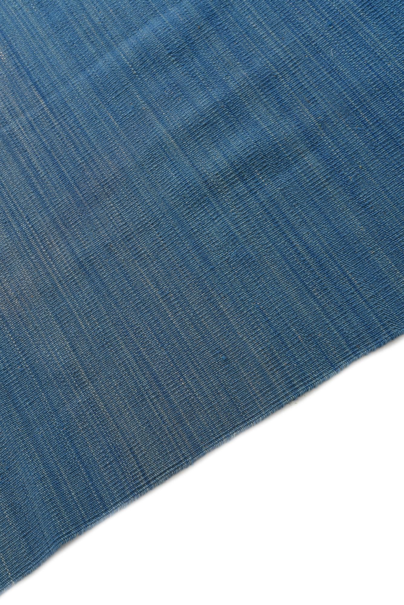 5' 7 x 7' 9 Hand Woven Kilim Modern Wool Rug