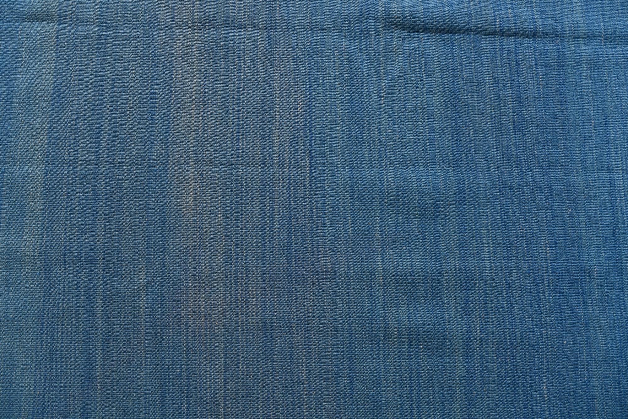 5' 7 x 7' 9 Hand Woven Kilim Modern Wool Rug