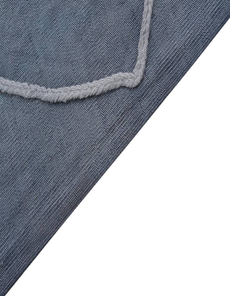 Detail image of 4' 8 x 6' 8  Hand Woven Kilim Modern Wool Rug