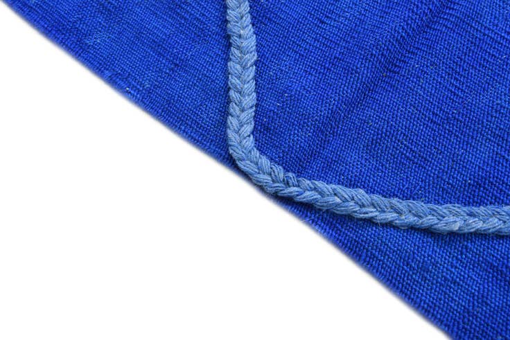 Detail image of 3' 4 x 5' 1 Hand Woven Kilim Modern Wool Rug