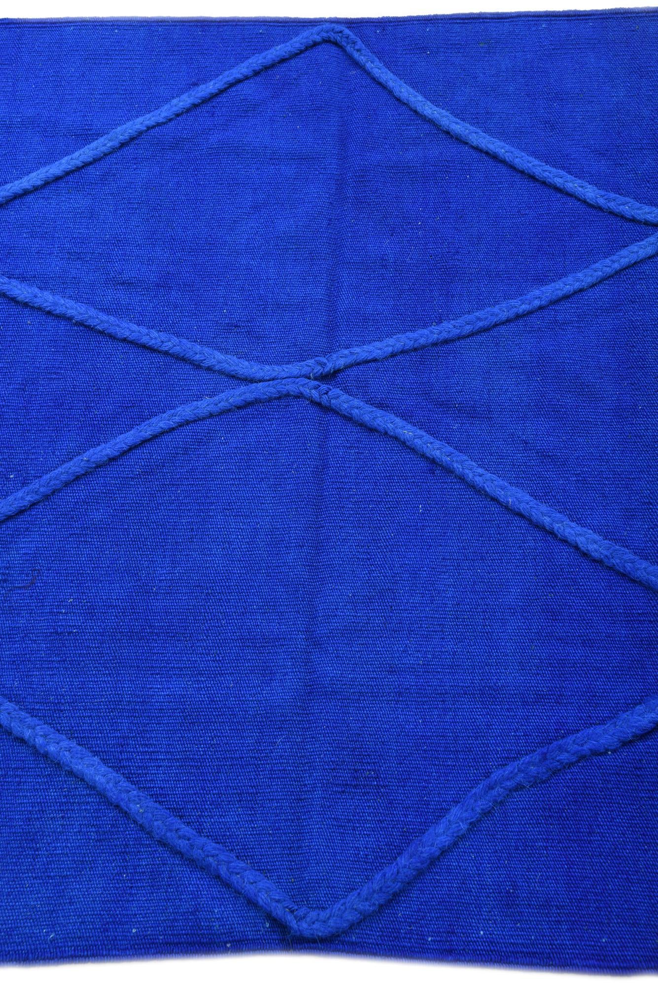 3' 4 x 5' Hand Woven Kilim Modern Wool Rug