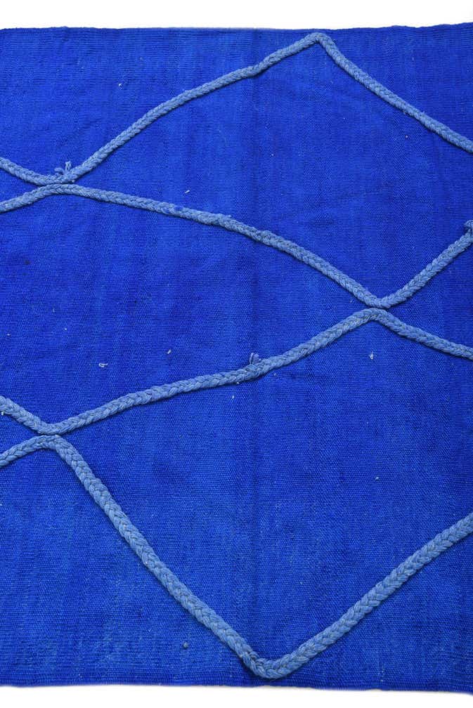3' 4 x 5' Hand Woven Kilim Modern Wool Rug