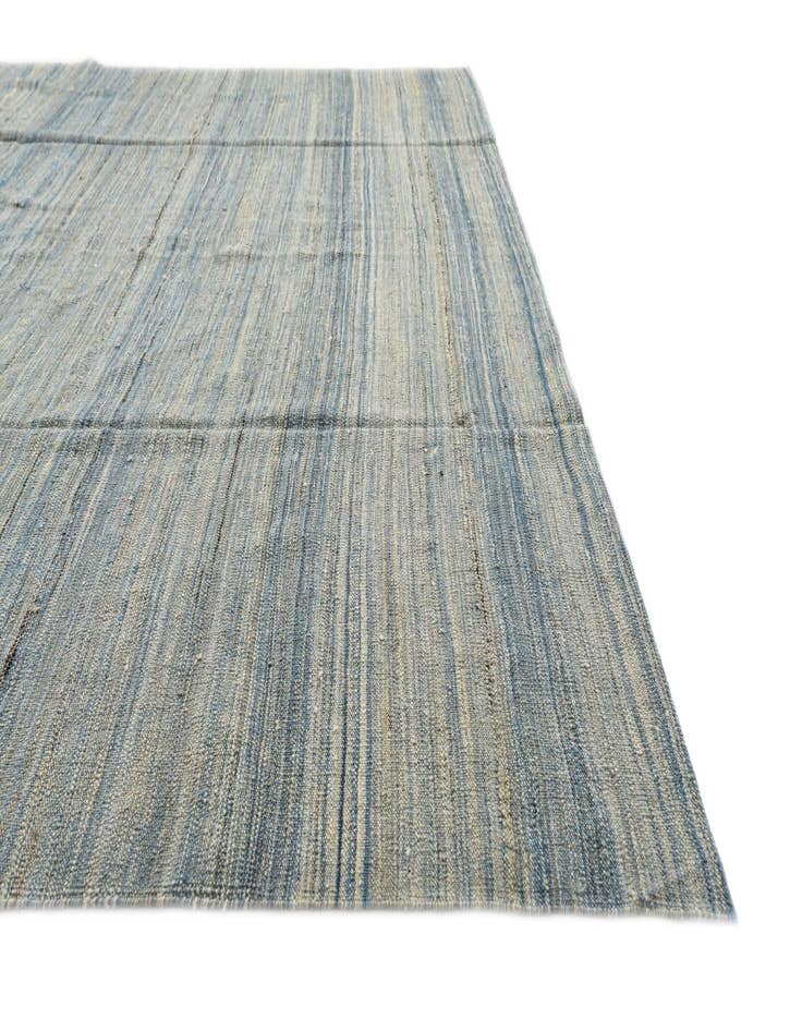 Detail image of 9' 1 x 11' 4 Hand Woven Kilim Modern Wool Rug