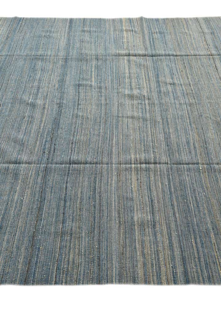 9' 1 x 11' 4 Hand Woven Kilim Modern Wool Rug