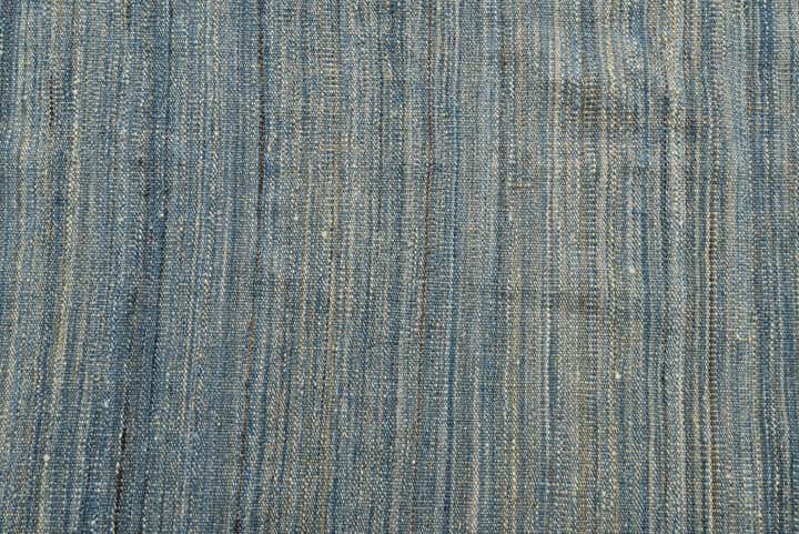 9' 1 x 11' 4 Hand Woven Kilim Modern Wool Rug