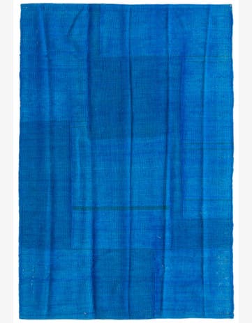 3' 11 x 5' 8 Hand Woven Kilim Modern Wool Rug