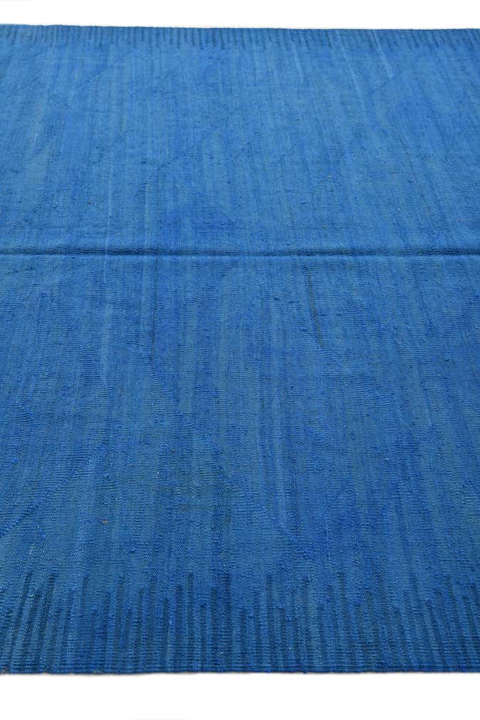 6' 9 x 9' 9 Hand Woven Kilim Modern Wool Rug