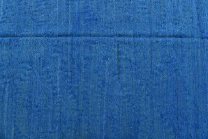 6' 9 x 9' 9 Hand Woven Kilim Modern Wool Rug