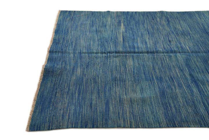 4' 10 x 6' 5 Hand Woven Kilim Modern Wool Rug